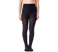 NOQ Pantimedias finas para niños con estampado bonito para niñas, 40 DEN, ceremonia de baile escolar casual, Suzi Dust Nero, 134-140