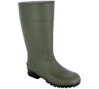 Nora Botas de Trabajo PVC Idro High, Verde Oliva, Altas, 36 EU