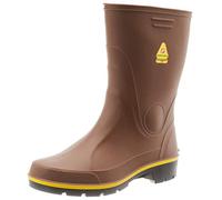 NORA Farm, Botas de Trabajo Unisex Adulto Agricultura, Marrón, 48 EU