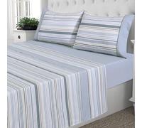NORA HOME Sabanas 105 x 190 3 Piezas. Juego de Sabanas Cama 105. Algodon/Poliester con Bajera Ajustable - Lia
