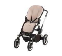 Norababybags - Colchoneta reversible para silla Buga - comodidad y estilo en tus paseos - Etnic Beige 43x88x1 cm