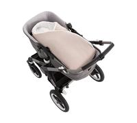 Norababybags - Saco capazo cruzado reversible - calidez y estilo para tu bebé - Etnic Beige 40x80 cm