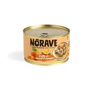 Norave Pollo a la Naranja y Armagnac - Pack 7x400 gramos | Receta Tradicional Gourmet | Pollo en Conserva | Ideal para Servir al Instante