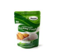 Norax Farm Moi Moi - Paquete de 100 bolsas de cocina multiusos para Moi Moi, Ogi, Agidi, Eko y Ofada, bolsa Moin Moin Moin fácil de usar para deliciosas comidas, verde y blanco