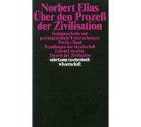 Norbert Elias Über den Prozess der Zivilisation: Soziogenetische u (Tapa blanda)