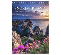 (Nord-)Irland - Die grüne Schönheit (Tischkalender 2026 DIN A5 hoch), CALVENDO Monatskalender: Irland & Nordirland - Zauber der Natur