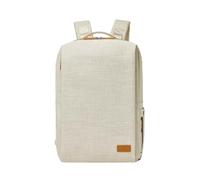 Nordace Siena Pro 17 - Mochila inteligente con carga USB - Mochila para portátil de 17 pulgadas, 26 litros para viajes diarios o trabajo, beige, ESTÁNDAR, Mochilas daypack