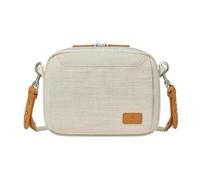 Nordace Siena Pro - Bolsa cruzada de viaje compacta, segura y elegante para el día a día y la aventura, Beige, Normal