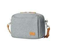 Nordace Siena Pro - Bolsa cruzada de viaje compacta, segura y elegante para el día a día y la aventura, Gris, Normal