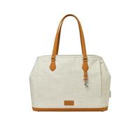 Nordace Siena Pro Tote Plus - Amplia bolsa de trabajo para laptop de 15 pulgadas para uso diario y viajes, Beige, Normal