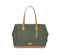 Nordace Siena Pro Tote Plus - Bolso de estilo tote amplio para trabajo, ordenador portátil de 15 pulgadas, uso diario y viajes, Oliva, Normal