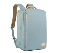 Nordace Siena Smart Backpack with USB Charging - 15.6 Inch Laptop Backpack, 19L Daily Backpack for Travel, Everyday, or Work (Aqua)