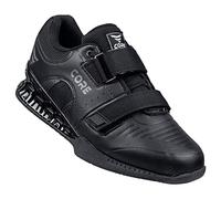 Nordcore Zapatillas de Halterofilia Force Black - para Levantamiento de Potencia y Culturismo