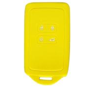 Nordecco - Funda de silicona para llave Renault Symbioz 1.6 E-Tech 145 Iconic Techno Esprit Alpine Hybrid 2024 2025, mando a distancia (amarillo)