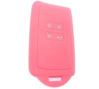 Nordecco - Funda de silicona para llave Renault Symbioz 1.6 E-Tech 145 Iconic Techno Esprit Alpine Hybrid 2024 2025 con mando a distancia (rosa)