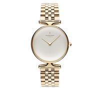 Nordgreen Un32Go5Lgoxx Unika - Reloj analógico con esfera blanca para mujer, 32 mm (dorado, acero inoxidable)