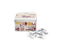 Nordic Art Store 1 lata Savinelli - Filtros de carbón vegetal, 6 mm de diámetro, 100 filtros por lata, fabricado en Italia