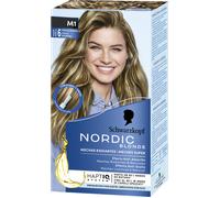 Schwarzkopf Nordic Blonde M1 Mechas Radiantes, Tinte Pelo Mujer Tono Rubio | Aclara hasta 6 Tonos, Pigmentos Neutralizantes, Efecto Anti Amarillo, Tecnología Anti Rotura, Incluye Gorro y Pincel