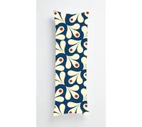 Nordic Blue Body Pillow Case Cover 70x90cm, Long Backrest Cushion Pillow Protector with Zipper, Decorative Bedding Pillowcase, Soft Body Pillow Cover for Couch Bedroom Minimalism