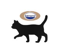 Nordic Cat Led Wall Light with Voice Control for Bedroom Black 21.5X16.5X5Cm 1Pack