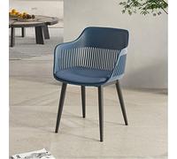 Nordic Dining Chairs Designer Design Dining Chairs Plastic Transparent Sillas Computer Chai (Color : D, Size : 1code) (Grey 1code)