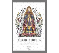 Nordic Doodles: Colouring book for all ages