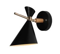 Nordic E26/E27 Base Wall Lamps Simple Dome Shade Farmhouse Sconces Industrial Metal Light for Restaurant Balcony Entrance