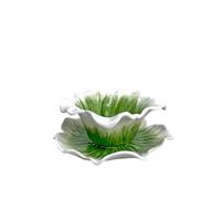 Nordic Flower Shape Mug Set Ceramic Cup Couple Afternoon Tea Coffee Saucer Creative Home Office Drinkware(Color 3)