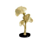 Nordic Ginkgo Biloba Ornament Leaf Sculpture Home Decor Living Room Office Resin Ornament Accessory