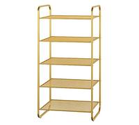 Nordic Gold Multi-Layer Shoe Shelf Simple Storage Rack Premium Shoe Organizer Or Entryway Rack Space-Saving,5030100cm ()