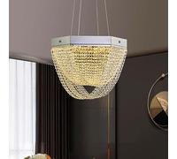 Nordic Home Decor Dining Room Pendant Lights Indoor Lighting Ceiling Lamp Hanging Light Chandelier Lamps for Living Room(Diameter 50cm,Cold White)