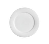 Nordic Home Personality Creative White Simple y Exquisito platos de cerámica - Plato plano de 8 pulgadas