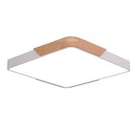 Nordic - Lámpara de techo acrílica de madera delgada, ahorro de energía para el hogar, diseño moderno, iluminación Slish, ecológica, perfecta para sala de estar, dormitorio, comedor