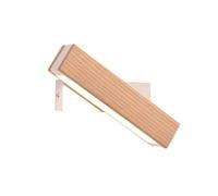 Nordic Led-10W Wood Rotatable Wall Sconces Creative Japanese Simple Reading Wall Mounted Lamps Dimmable 8W Wall Light Fixture Reading Corridor Aisle Wall Lamp/21Cm/B