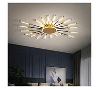 Nordic LED Chandelier Lamp for Dining Living Room Bedroom Decoration Hanging Lights Gold Modern Creative LED Ceiling Fixture Modern LED Chandelier (Size : 20heads)