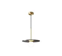 Nordic Marble Pendant Light, Frosted Glass Shade, Copper Single Head Chandelier for Kitchen Island, Contemporary Suspended Lamp Fixture(White,18cm)(White,18cm)(White,18cm)(Black,30)