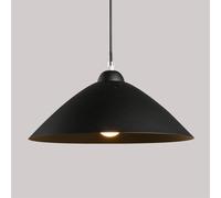Nordic Modern Minimalist Pendse Ligero de estilo industrial Lámpara de resumen de hierro Lámpara colgante de una sola base de la sala de estar decoración de la sala de la sala de granja Coffee Shop