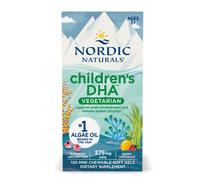 nordic naturals - children's dha vegetariano 375mg - 120 mini cápsulas blandas masticables