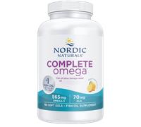 Nordic Naturals Complete Omega, Aceite de pescado omega-3, sabor a limón