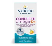 nordic naturals - complete omega-d3 - 60 cápsulas blandas
