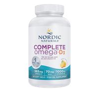 Nordic Naturals Complete Omega-D3, Aceite de pescado omega-3, sabor a limón