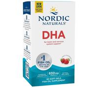 Nordic Naturals DHA,830 mg de omega-3, St RAW bayas - 90 cápsulas