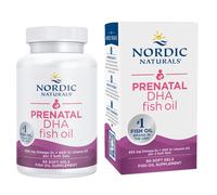 Nordic Naturals - DHA Prenatal, 830 mg de Omega-3 + 400 UI de D3 sin sabor - 90 cápsulas blandas