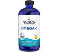 Nordic Naturals, Omega-3, 473 ml di Omega 3 liquido, 1560 mg di Omega-3 per dose, gusto limone, olio di pesce, senza glutine, senza soia, senza OGM