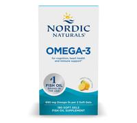 nordic naturals - omega-3 690mg - 180 cápsulas blandas