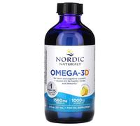 Nordic Naturals Omega-3D 1560 mg, Limón - 237 ml