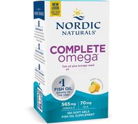 Nordic Naturals, Omega Completo, 565mg Omega-3 plus 70mg GLA, Limón, 180