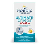 nordic naturals - ultimate omega 1280mg + coq10 - 60 cápsulas blandas
