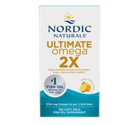 Nordic Naturals Ultimate Omega 2X,, Aceite de pescado omega-3, 2.150 mg