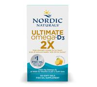 nordic naturals - ultimate omega 2x d3 - 60 cápsulas blandas